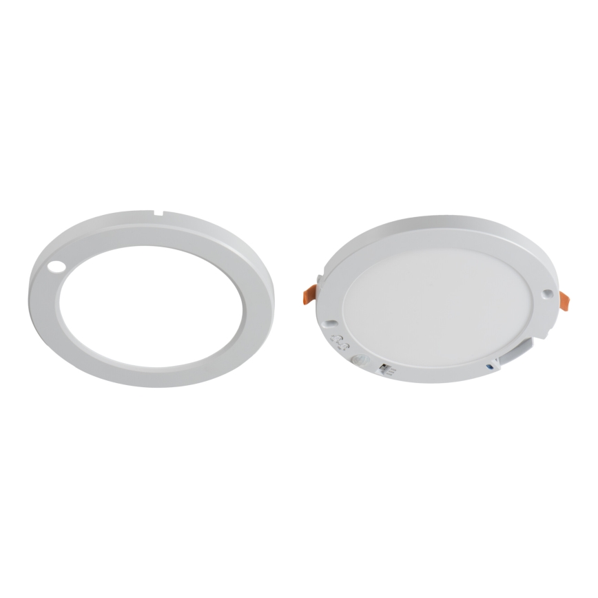 Lámpara LED de techo/empotrada con sensor de movimiento 2en1 ERGA LED/17W/230V 3000/4000/6500K blanco