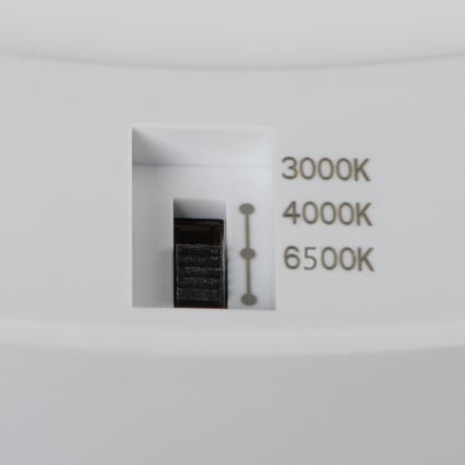 Lámpara LED de techo/empotrada con sensor de movimiento 2en1 ERGA LED/17W/230V 3000/4000/6500K blanco