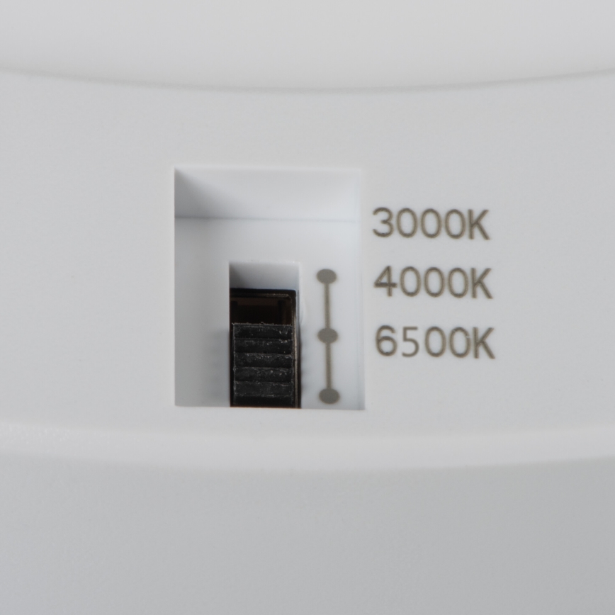 Lámpara LED de techo/empotrada con sensor de movimiento 2en1 ERGA LED/17W/230V 3000/4000/6500K blanco