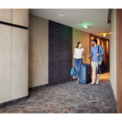 Luminaria LED de techo/para falso techo 2 en 1 ERGA LED/17W/230V 3000/4000/6500K blanca