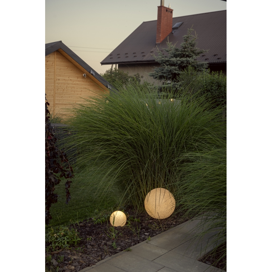 Lámpara exterior STONO 1xE27/15W/230V Ø 20 cm IP65