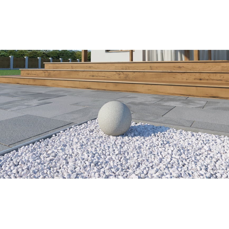 Lámpara exterior STONO 1xE27/15W/230V Ø 20 cm IP65