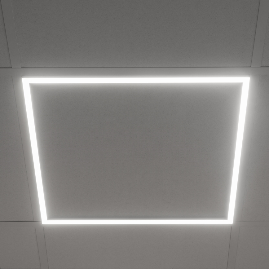 Marco empotrable LED AVAR LED/32W/230V 4000K UGR19 59,5x59,5 cm
