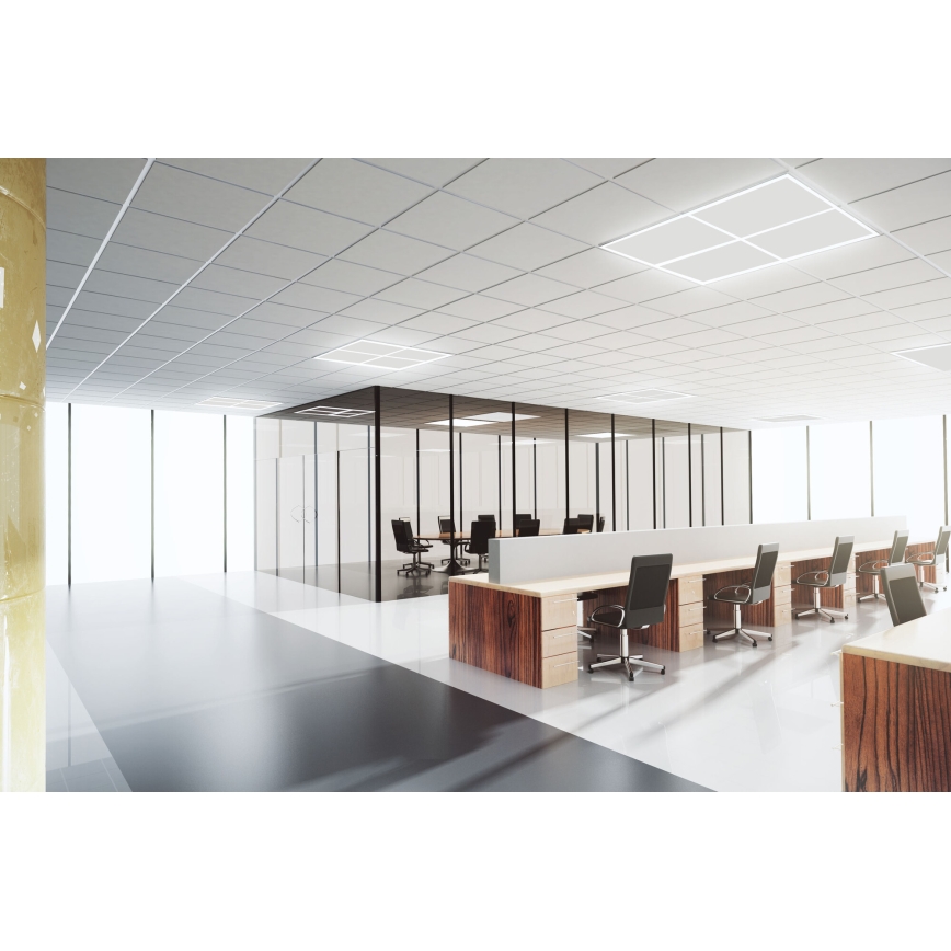 Marco empotrable LED AVAR LED/32W/230V 4000K UGR19 59,5x59,5 cm