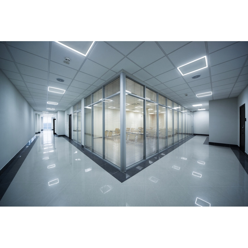 Marco empotrado para techo registrable LED AVAR LED/32W/230V 4000K 59x59 cm