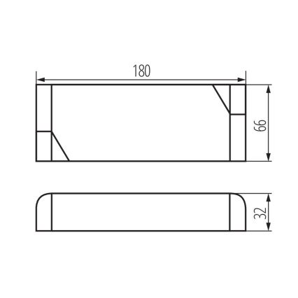 LED Transformador electrico 100W/24V