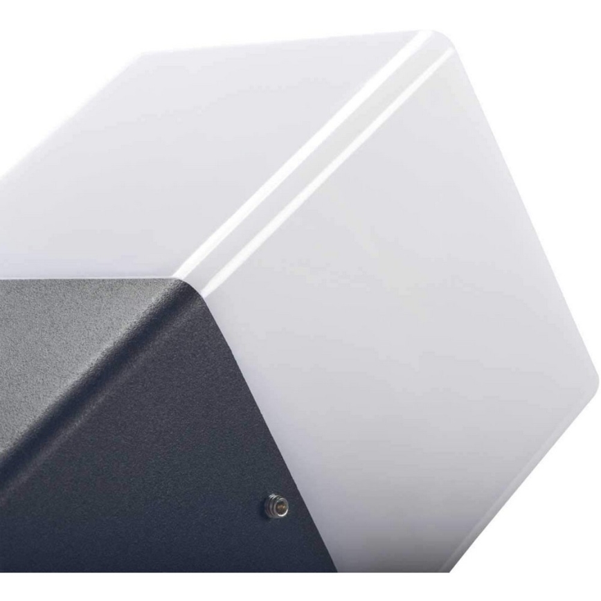 Kanlux 29011 - Aplique exterior con sensor VADRA 1xE27/11W/230V IP44