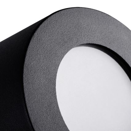 Plafón de baño SANI 1xGU10/10W/230V IP44 negro