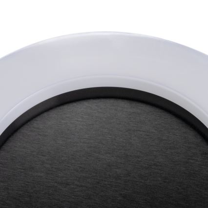 Plafón LED de exterior TURA LED/15W/230V 4000K IP54 negro