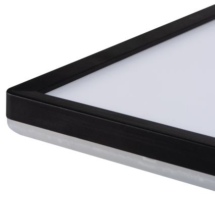 Plafón LED de baño AZPO LED/12,3W/230V IP54 negro