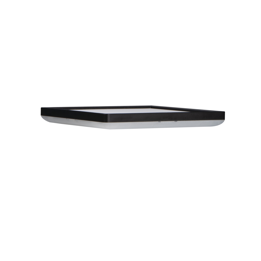 Plafón LED de baño AZPO LED/12,3W/230V IP54 negro