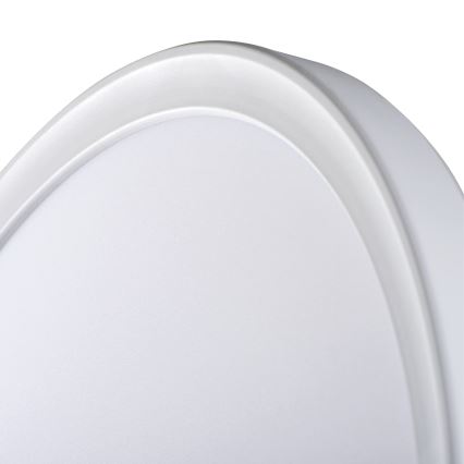 Plafón LED AZPO, 22W/230V, 3000/4000/6000K, Ø 42 cm, IP54, blanco