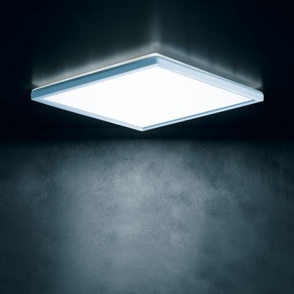 Luminaria de techo LED AZPO LED/22W/230V 3000/4000/6000K 42x42 cm IP54 blanco