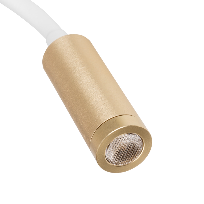 Lámpara flexible LED TONIL LED/3,3W/230V blanco/dorado