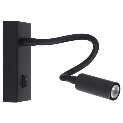 Aplique LED TONIL LED/2,7W/230V negro
