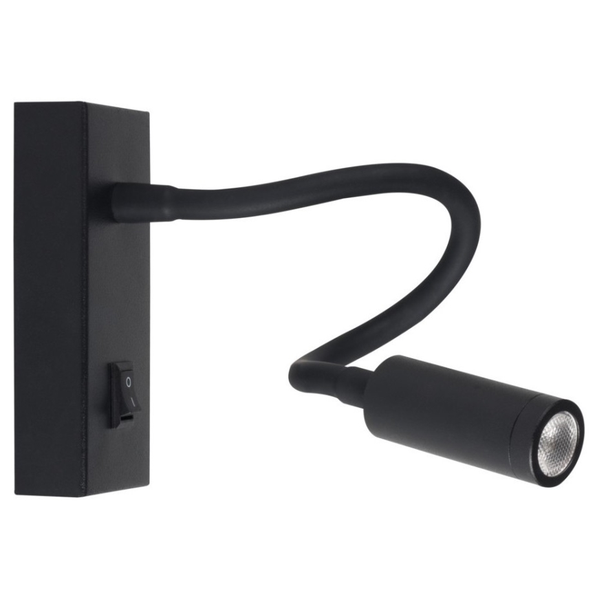Lámpara LED flexible TONIL LED/2,7W/230V negra