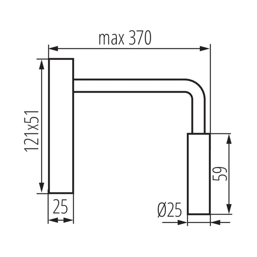 Aplique LED TONIL LED/2,7W/230V blanco