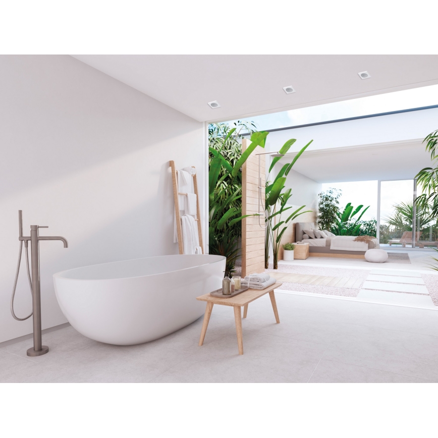 Kanlux - Plafón para baño FLINI 10W IP44 blanco