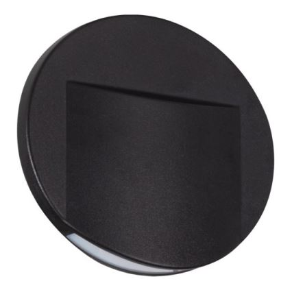 Luminaria LED para escalera ERINUS LED/0,8W/12V 3000K negra