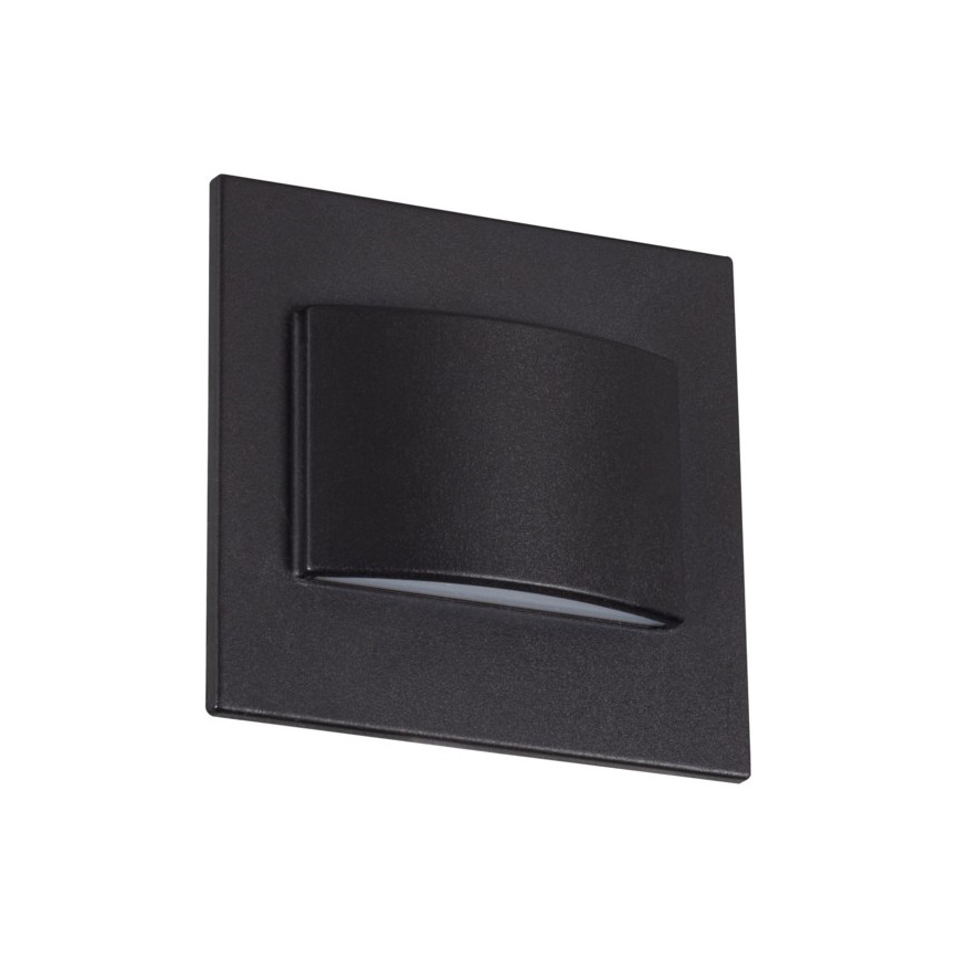 Aplique LED para escalera ERINUS LED/1,5W/12V 4000K negro