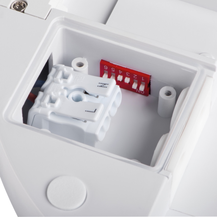 Plafón LED de exterior con sensor BENO LED/24W/230V 4000K blanco IP54