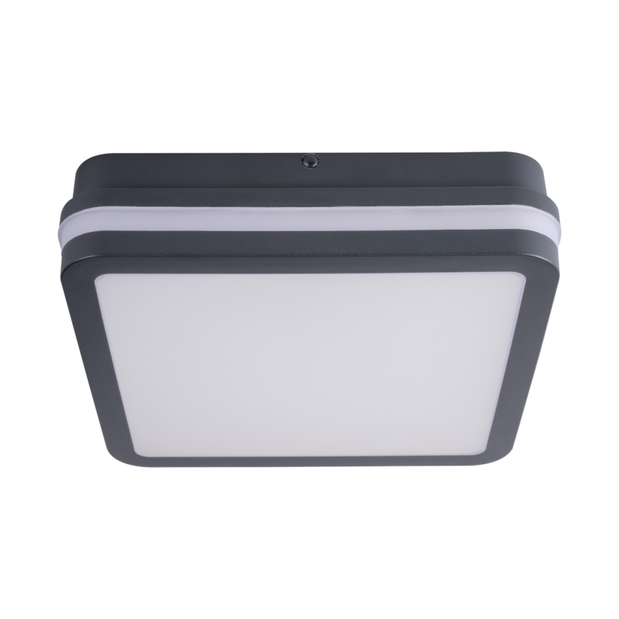 Plafón LED de exterior con sensor BENO LED/24W/230V 4000K antracita IP54