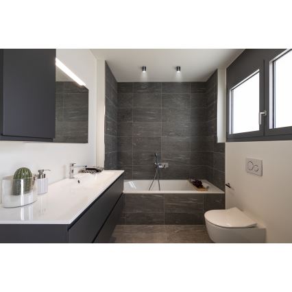 Kanlux 33362 - Foco de exterior AQILO 1xGU10/7W/230V IP65 antracita