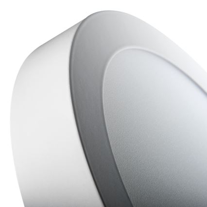 Plafón LED CARSA LED/24W/230V 4000K blanco d. 30 cm