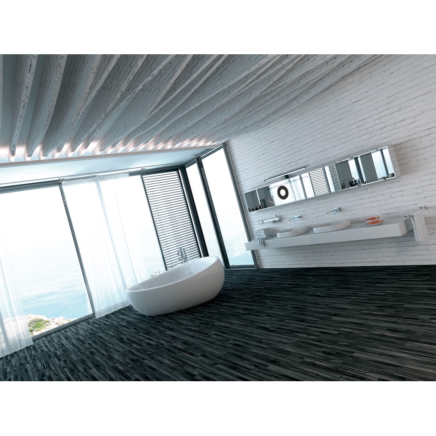 Iluminación LED para espejos de baño ASTIM LED/12W/230V IP44 negro
