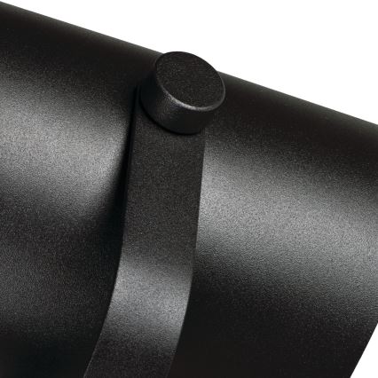 Lámpara de mesa LARATA 1xE27/5W/230V negra