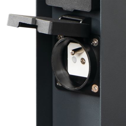 Columna de enchufe exterior DASTO 2Z Tipo E 230V IP44 antracita