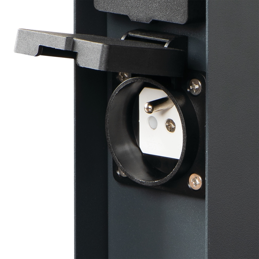Columna de enchufe exterior DASTO 2Z Tipo E 230V IP44 antracita