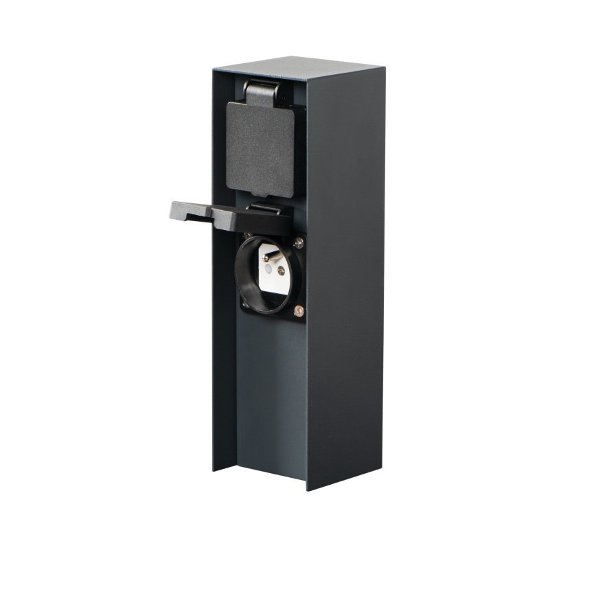 Columna de enchufe exterior DASTO 2Z Tipo E 230V IP44 antracita
