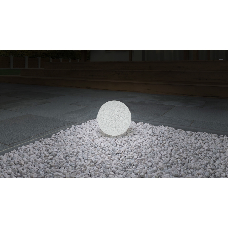Lámpara exterior STONO 1xE27/15W/230V Ø 31,5 cm IP65
