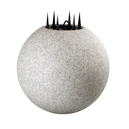 Lámpara exterior STONO 1xE27/15W/230V Ø 31,5 cm IP65