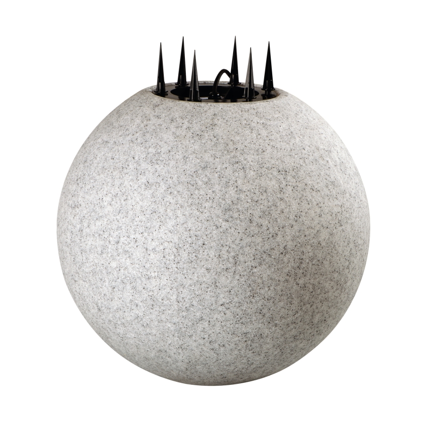Lámpara exterior STONO 1xE27/15W/230V Ø 31,5 cm IP65