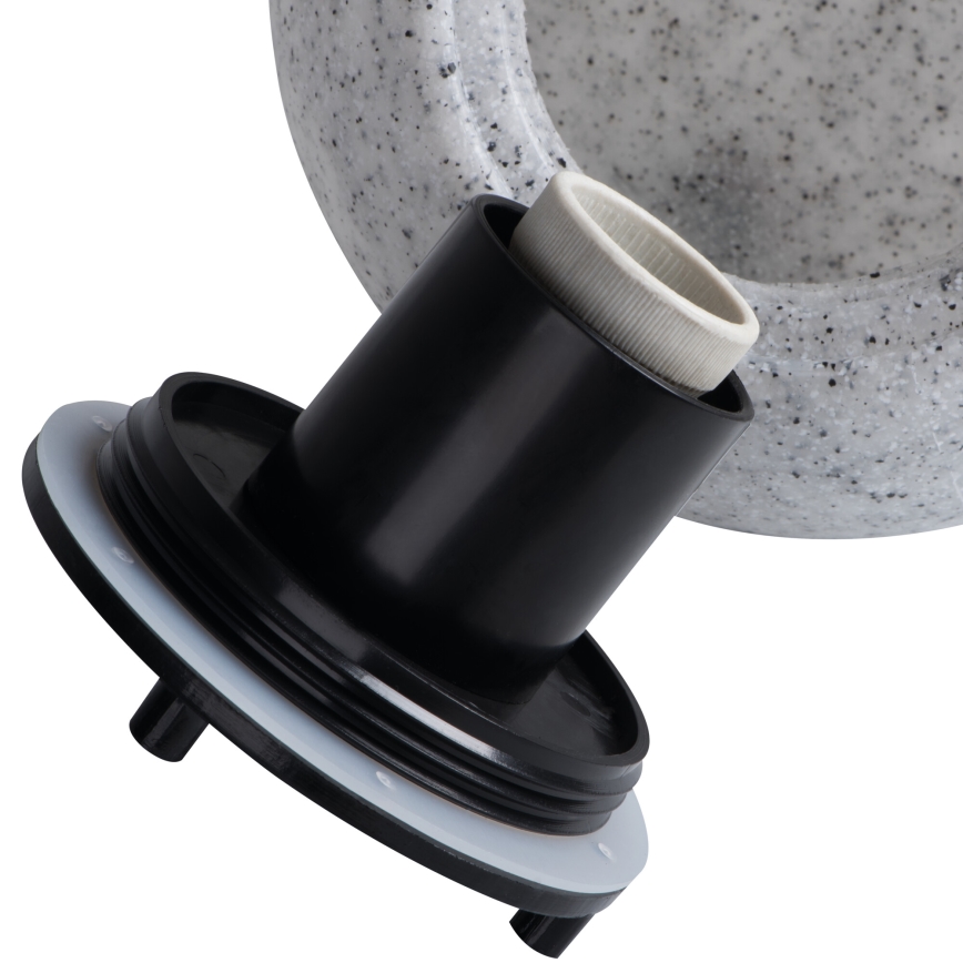 Lámpara exterior STONO 1xE27/15W/230V Ø 31,5 cm IP65