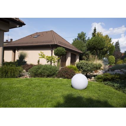 Lámpara de exterior STONO 1xE27/25W/230V diá. 78 cm IP65