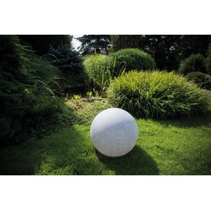 Lámpara de exterior STONO 1xE27/25W/230V diá. 78 cm IP65
