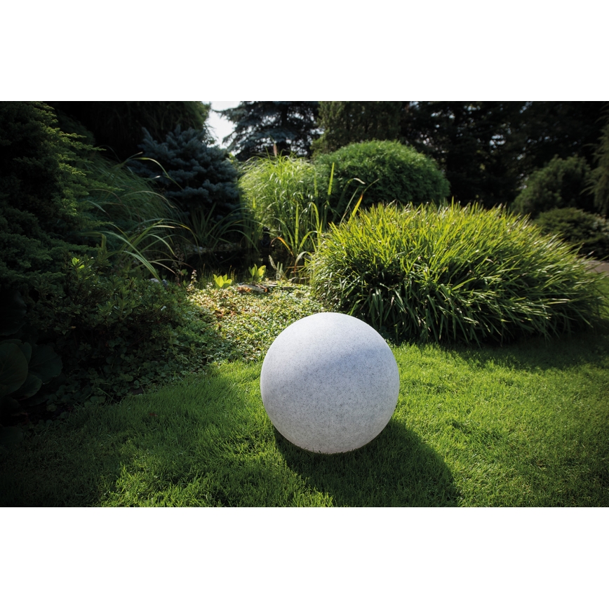 Lámpara de exterior STONO 1xE27/25W/230V diá. 78 cm IP65