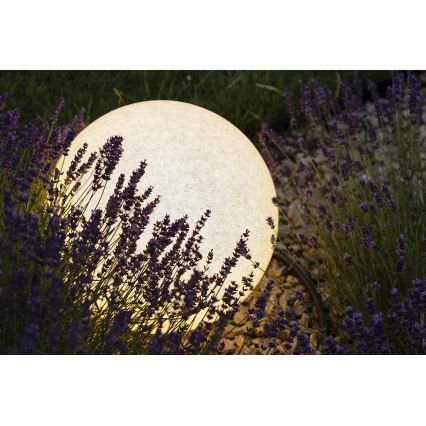 Lámpara de exterior STONO 1xE27/25W/230V diá. 78 cm IP65
