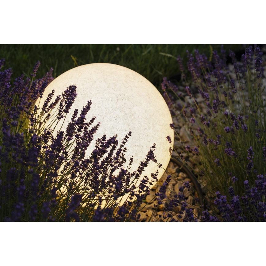 Lámpara de exterior STONO 1xE27/25W/230V diá. 78 cm IP65