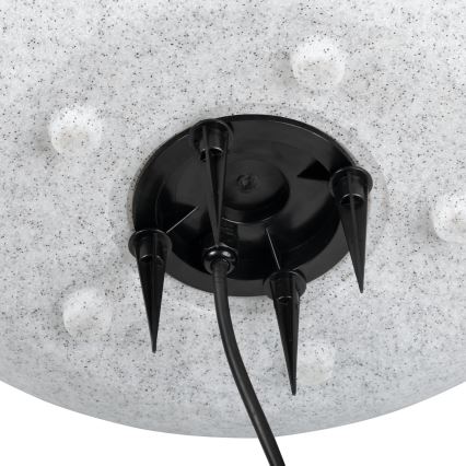 Lámpara de exterior STONO 1xE27/25W/230V diá. 78 cm IP65
