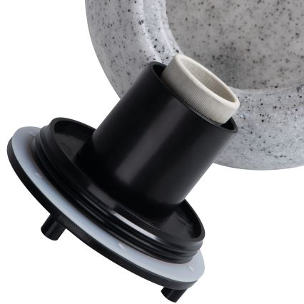 Lámpara exterior STONO 1xE27/15W/230V, diámetro 23 cm, IP65