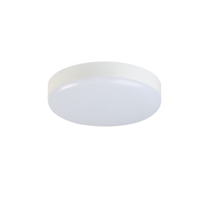 Plafón LED técnico con sensor de movimiento IPER LED/26W/230V IK10 IP65 redondeado blanco