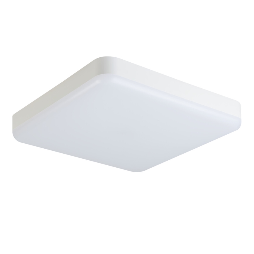 Plafón LED técnico con sensor de movimiento IPER LED/35W/230V IK10 IP65 cuadrado blanco