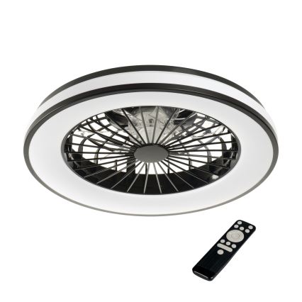 LED RGBW Plafón regulable con ventilador PLAVE LED/48W/230V 3000/4000/6500K + control remoto