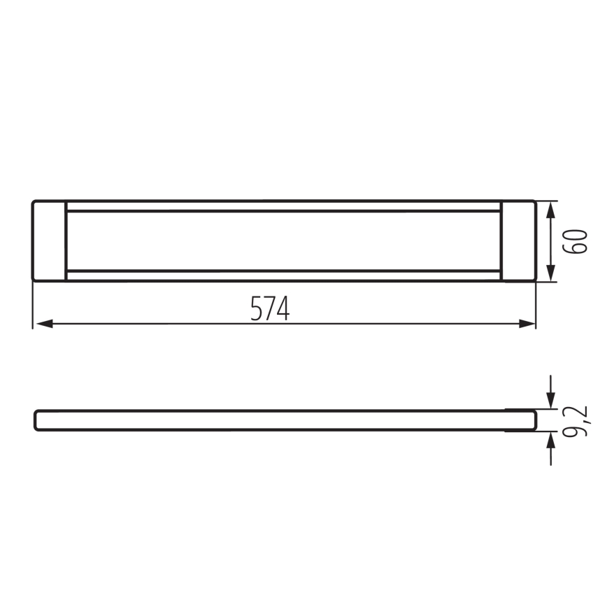 Iluminación LED regulable para muebles DAXA LED/9W/24V 3000/4000/5500K