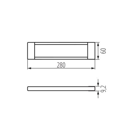 Iluminación LED regulable para muebles DAXA LED/5W/24V 3000/4000/5500K