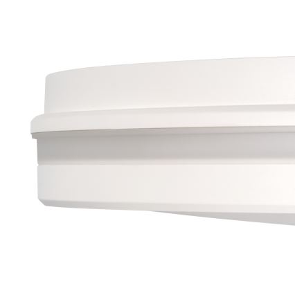 Plafón LED de exterior BENO ECO LED/30W/230V 3000/4000/6500K diá. 30 cm IP65 blanco